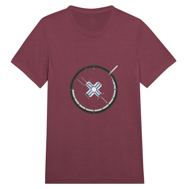 Flight-Tested Standard Tee | Dumbbells & Hotels - Flight-Tested Standard design, tee product photo
