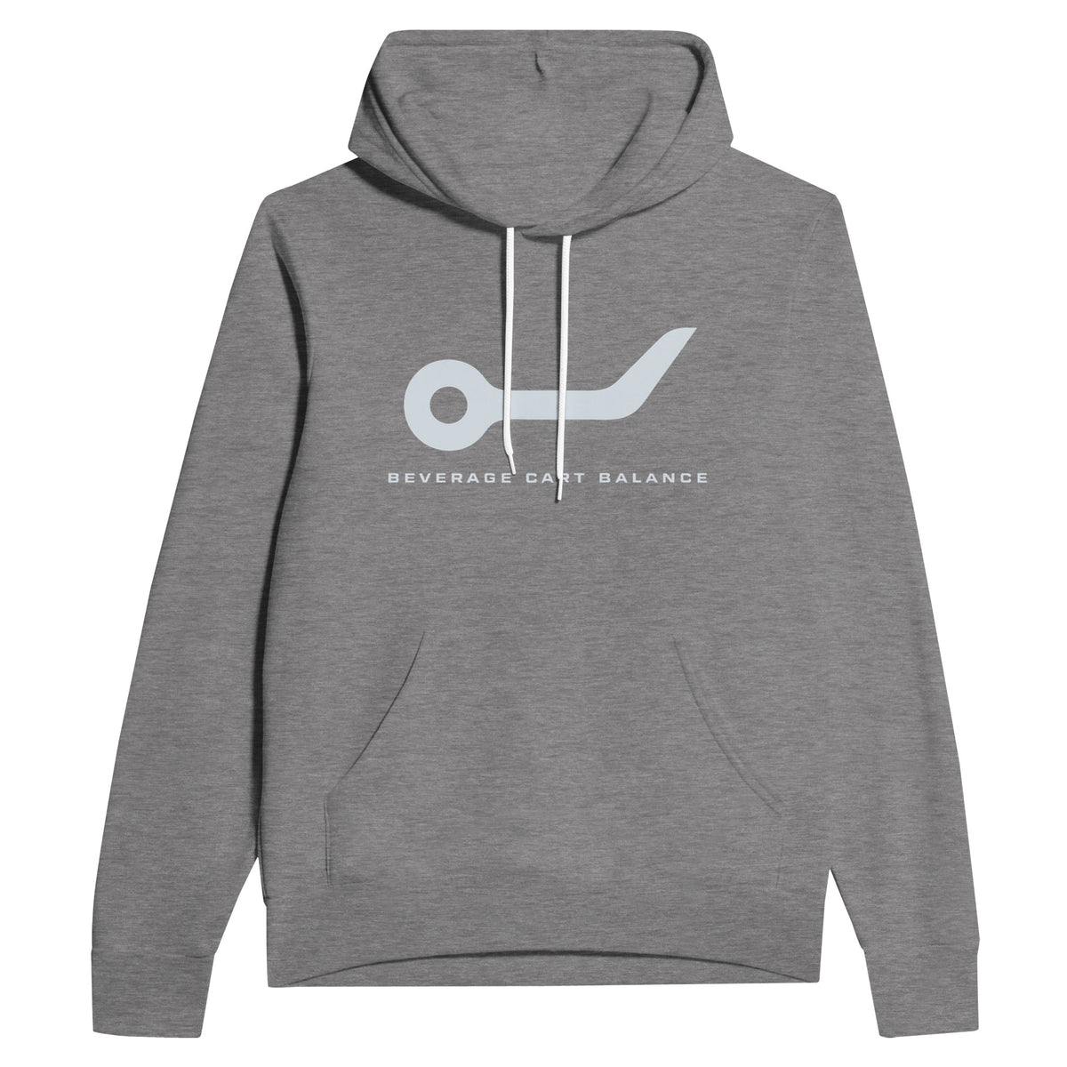 Beverage Cart Balance travel gym pullover hoodie by Dumbbells & Hotels