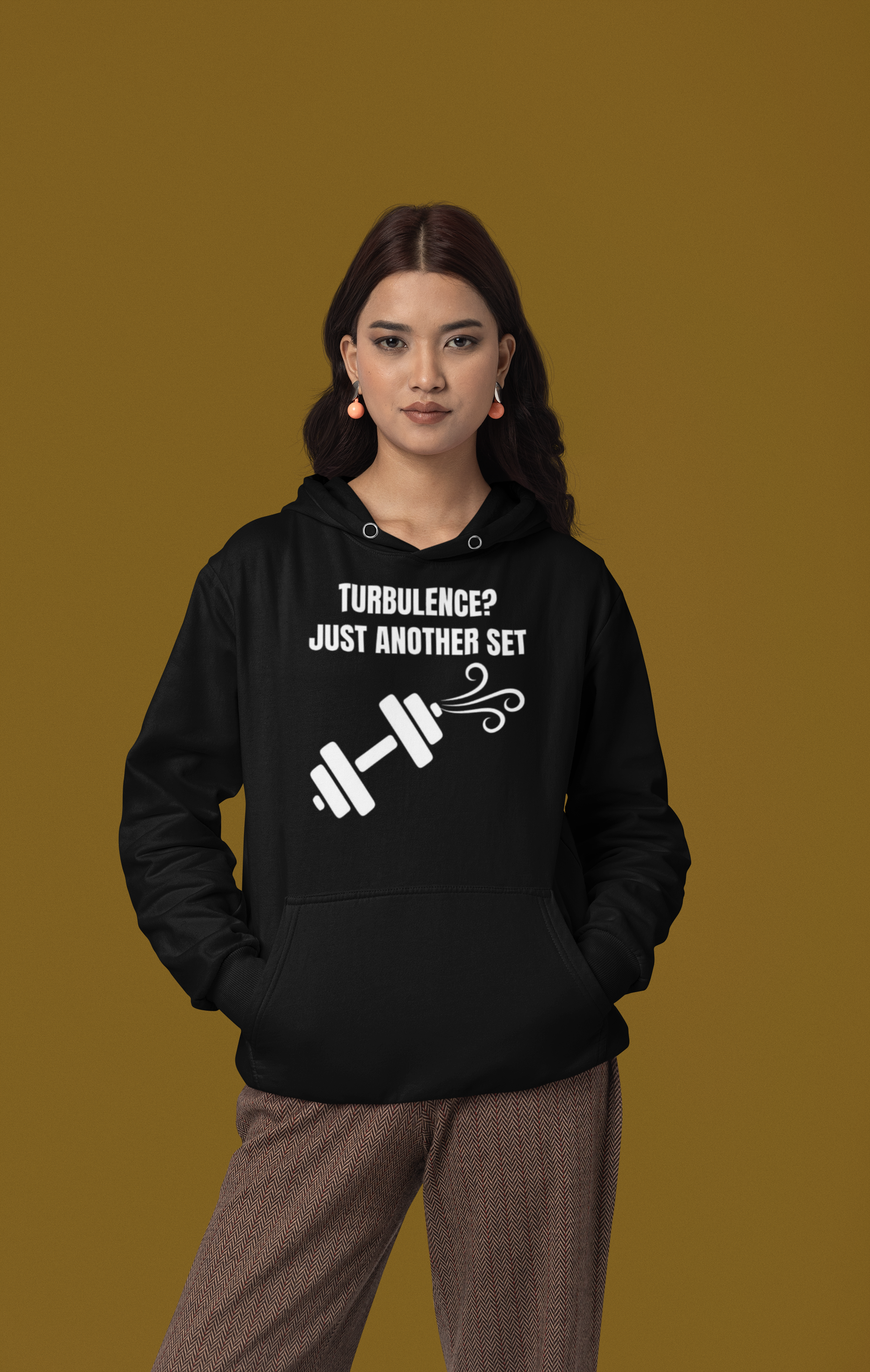 Travel Workout Hoodie — flight-tested by pilots, studio e-shop shot