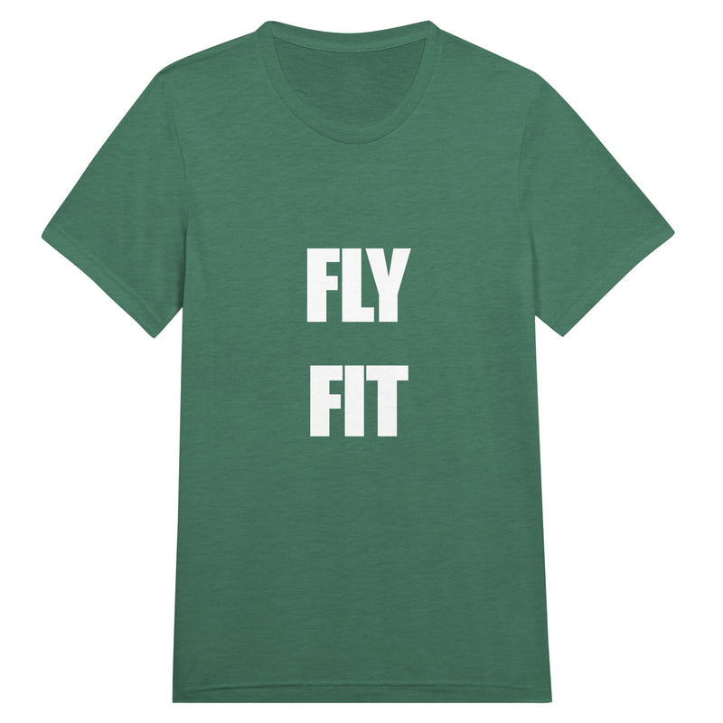 Fly Fit triblend crew tee in additional colorway — travel fitness tee, view 8