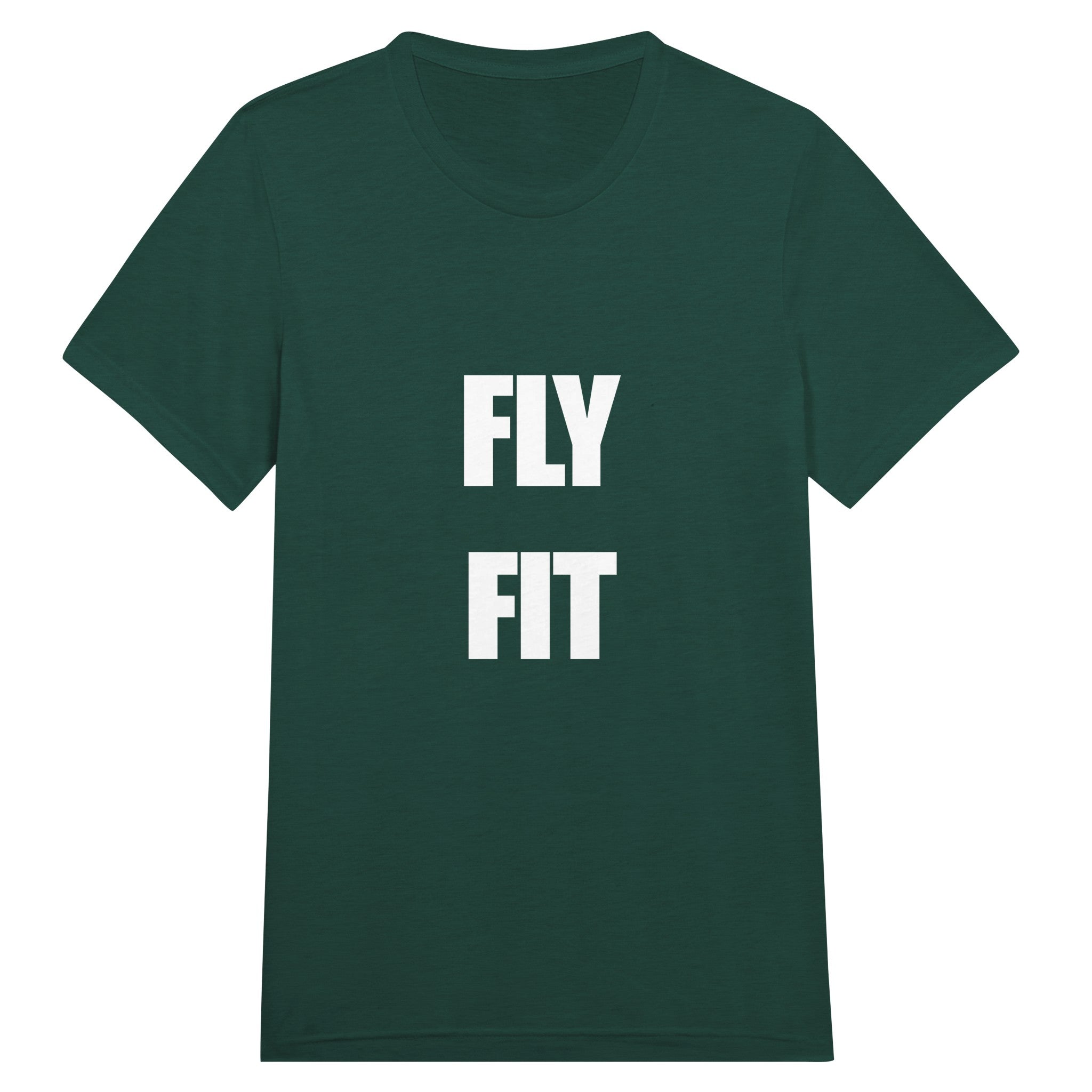 Fly Fit triblend crew tee in additional colorway — travel fitness tee, view 3