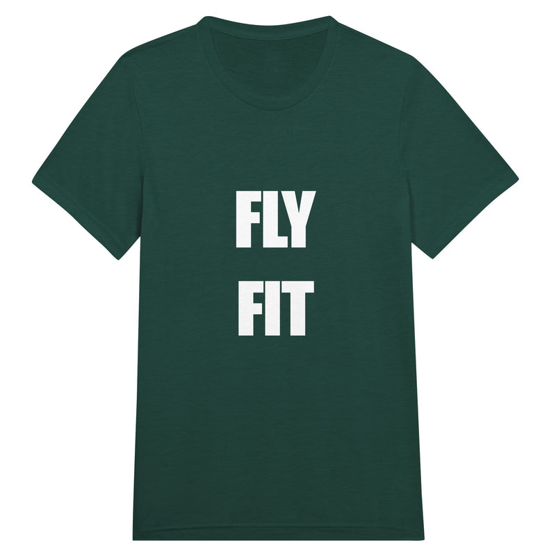 Fly Fit triblend crew tee in additional colorway — travel fitness tee, view 3