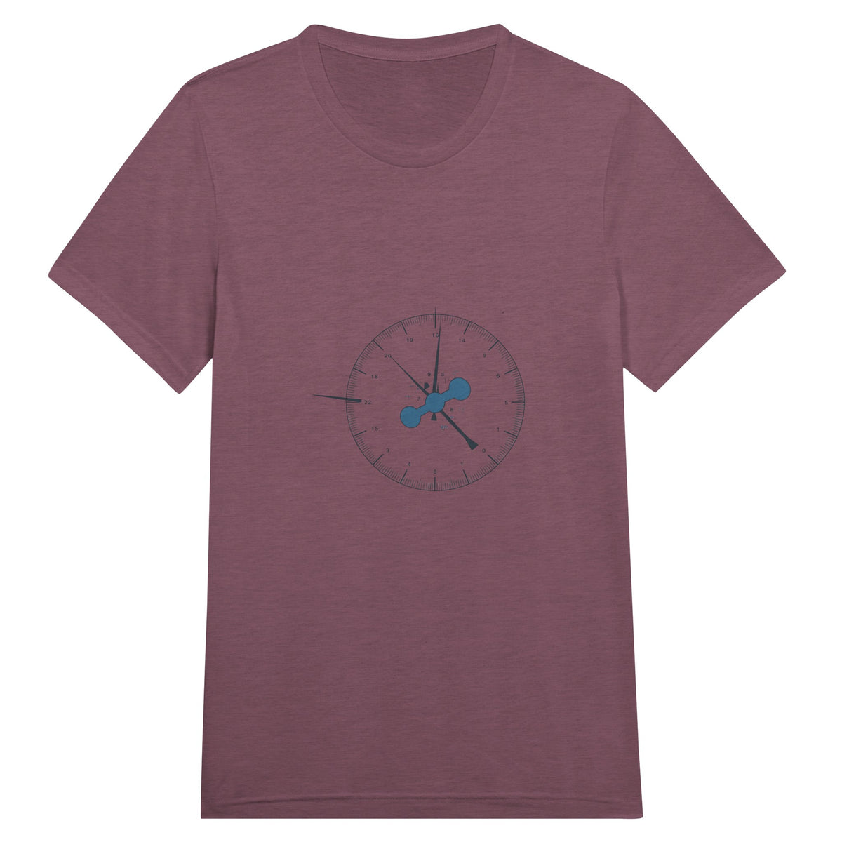 Clock In. Check In. Show Up. Tee | Dumbbells & Hotels - Clock In. Check In. Show Up. design, tee product photo