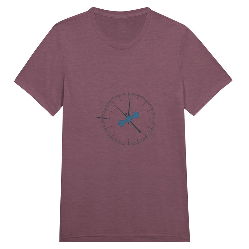 Clock In. Check In. Show Up. Tee | Dumbbells & Hotels - Clock In. Check In. Show Up. design, tee product photo