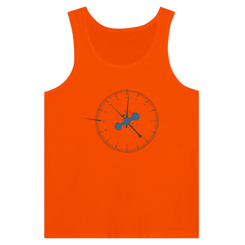 Clock In. Check In. Show Up. Tank | Dumbbells & Hotels - Clock In. Check In. Show Up. design, tank product photo