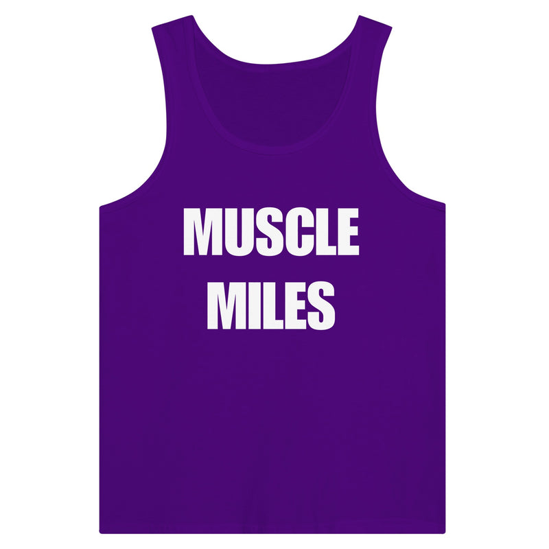 Muscle Miles tank top folded, packable travel fit