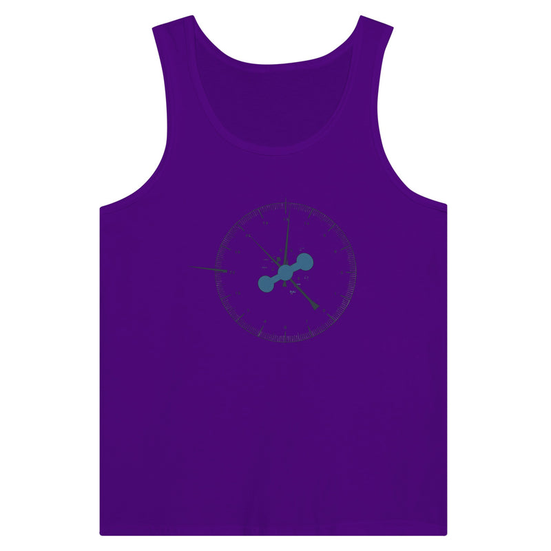 Clock In. Check In. Show Up. Tank | Dumbbells & Hotels - Clock In. Check In. Show Up. design, tank product photo