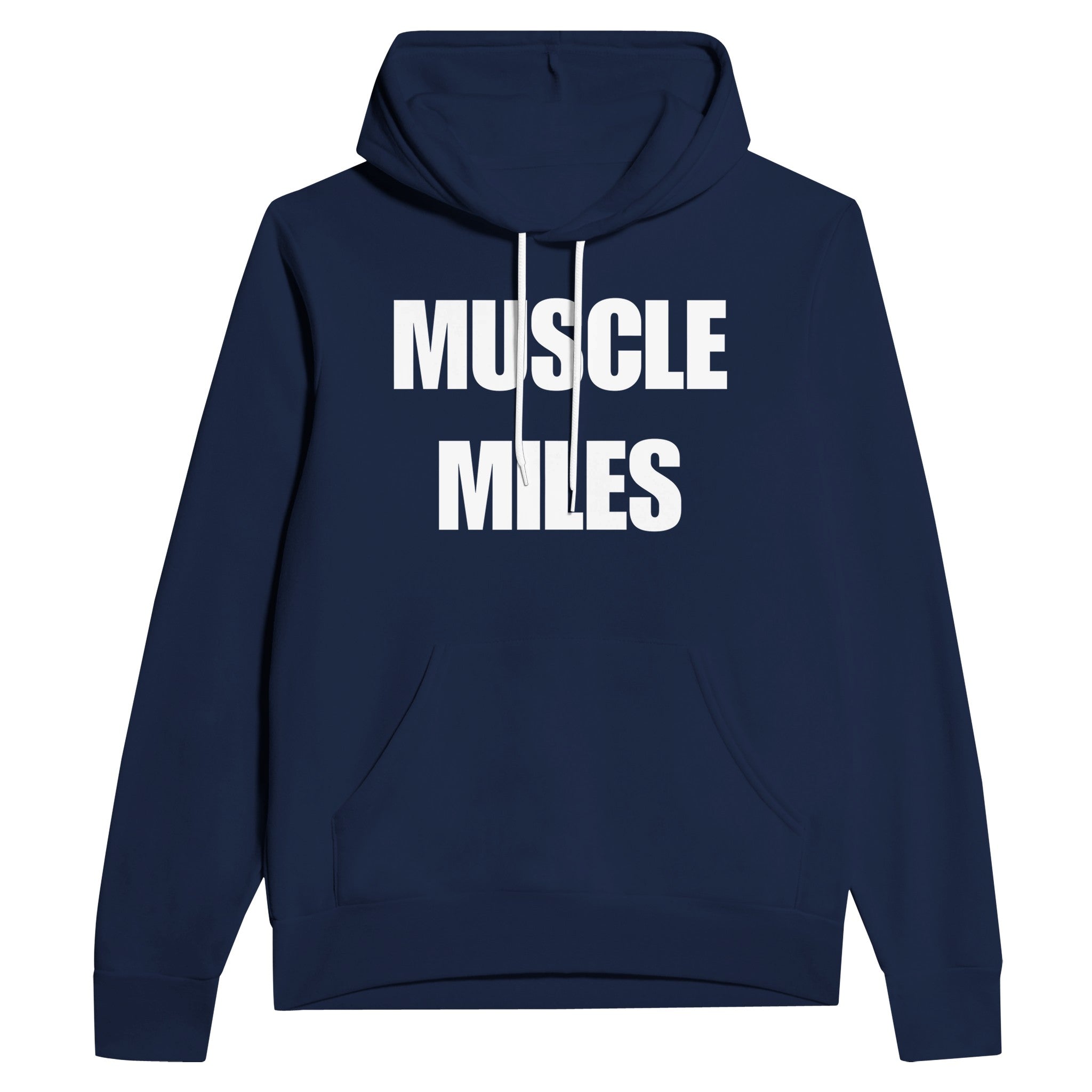 Muscle Miles unisex hoodie in Navy