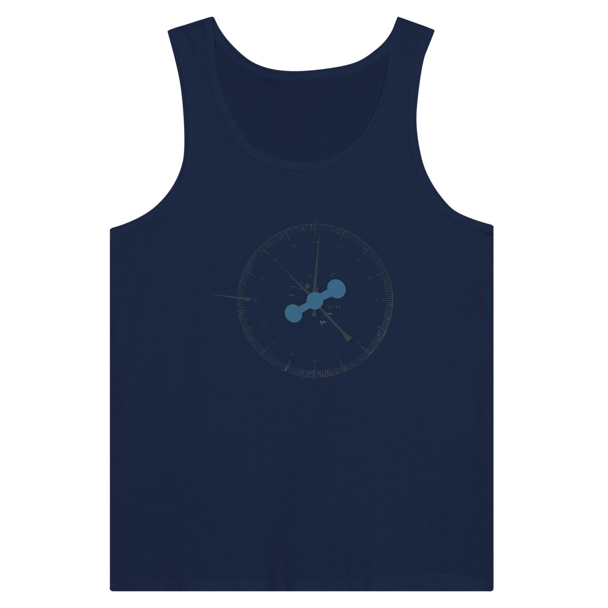 Clock In. Check In. Show Up. Tank | Dumbbells & Hotels - Clock In. Check In. Show Up. design, tank product photo