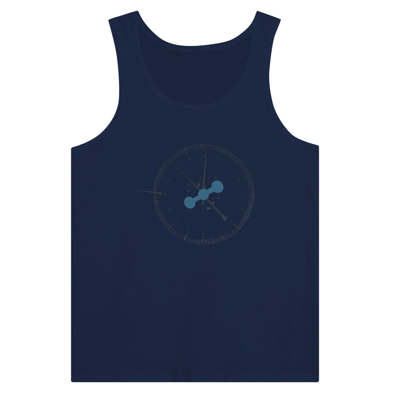 Clock In. Check In. Show Up. Tank | Dumbbells & Hotels - Clock In. Check In. Show Up. design, tank product photo