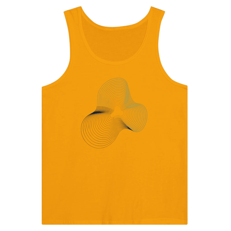 Carry-On Only. Excuses Left Behind. unisex workout tank — flat lay