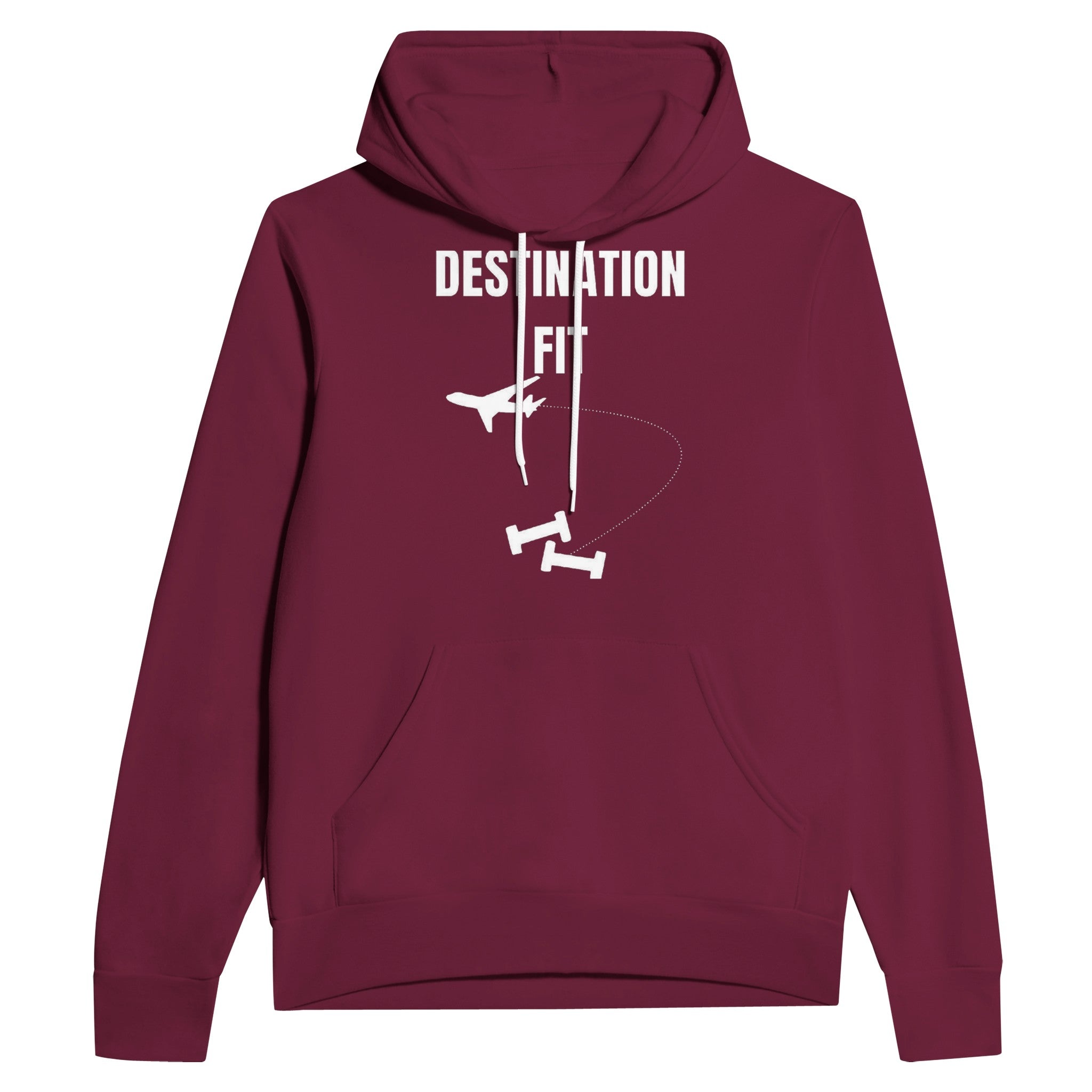 Destination Fit travel hoodie — wrinkle-resistant gear that packs flat for the carry-on | Dumbbells & Hotels