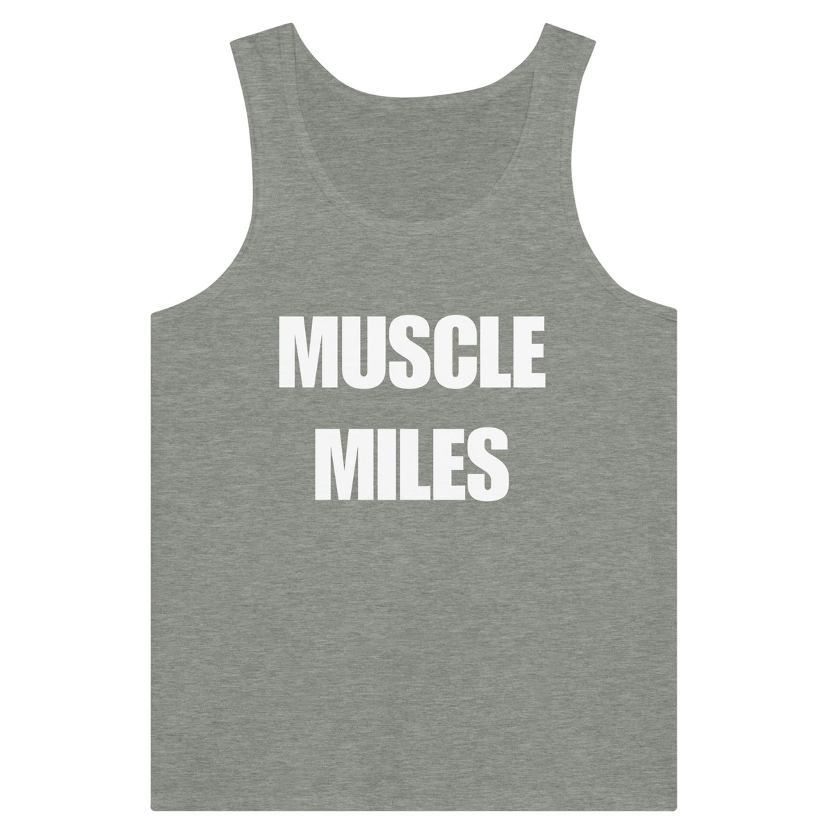 Muscle Miles tank top front view
