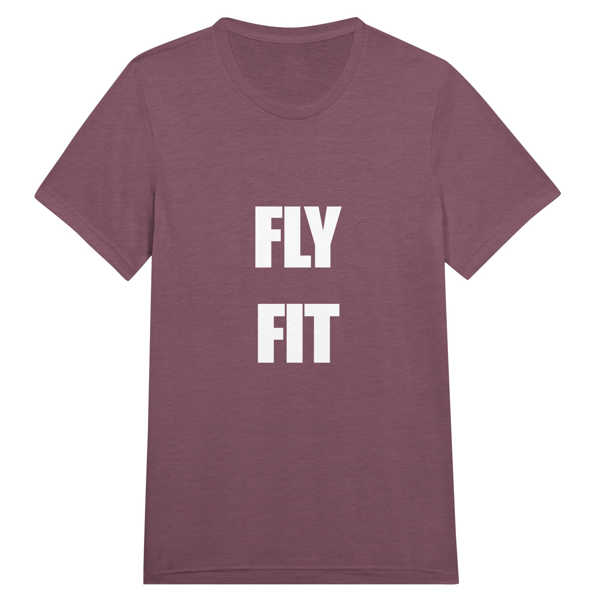 Fly Fit triblend crew tee in additional colorway — travel fitness tee, view 6