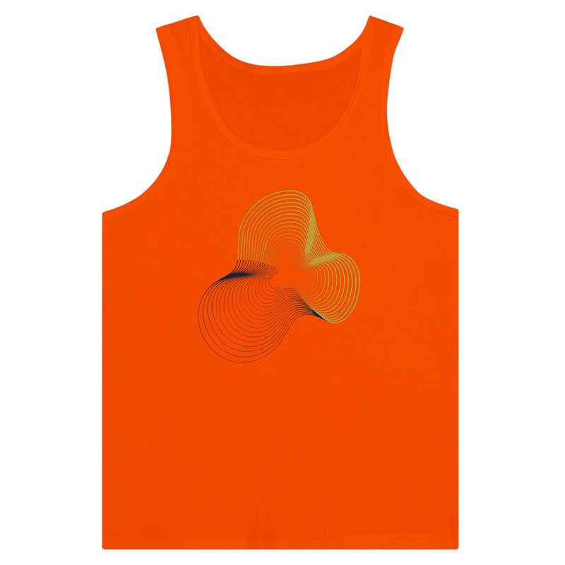 Carry-On Only. Excuses Left Behind. unisex workout tank — front view
