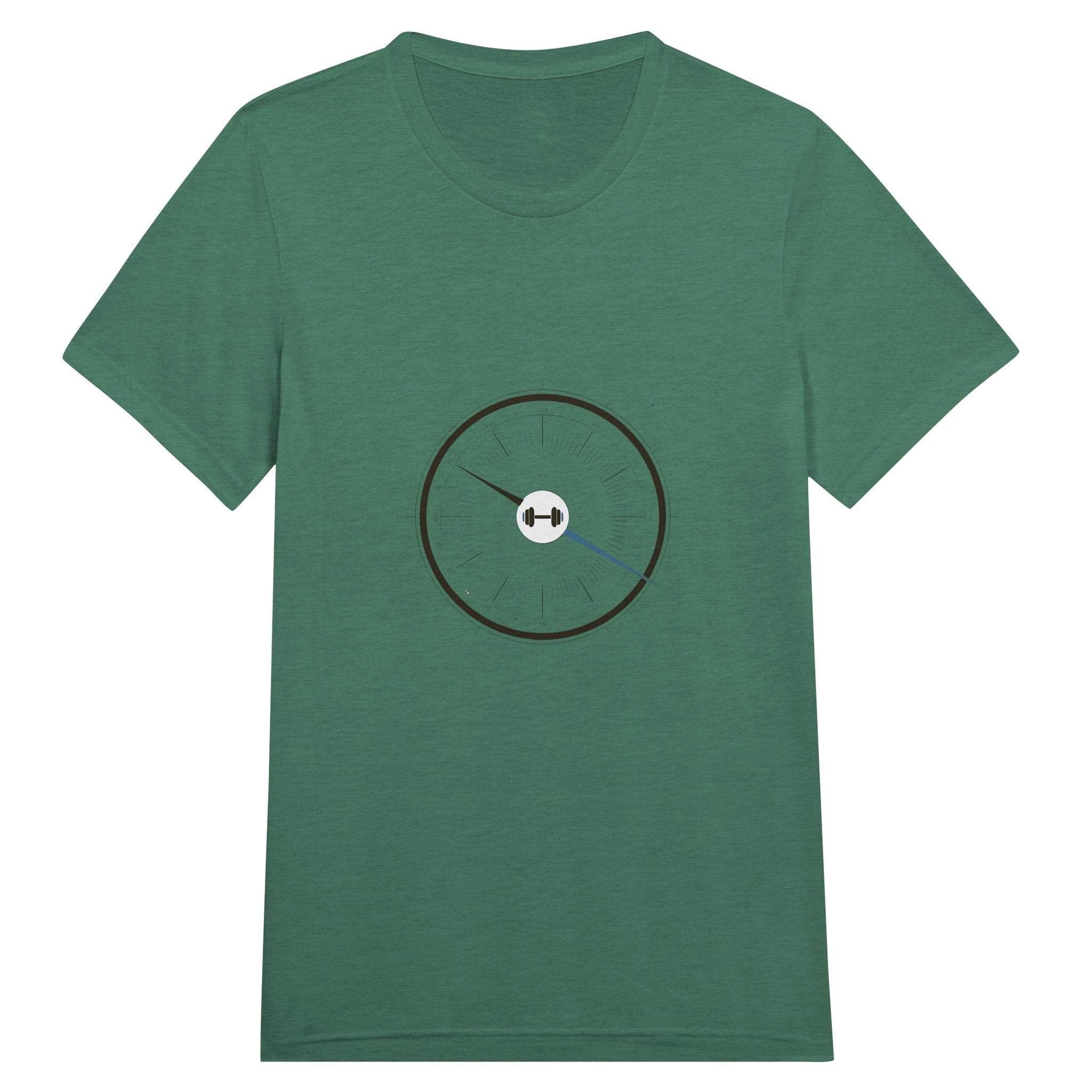 Bedside Manner Barbell Manner tee styled for airport-to-gym transition