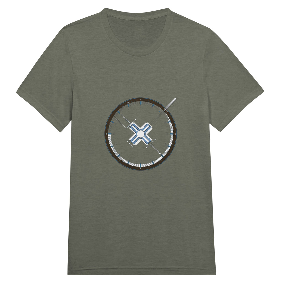 Flight-Tested Standard Tee | Dumbbells & Hotels - Flight-Tested Standard design, tee product photo