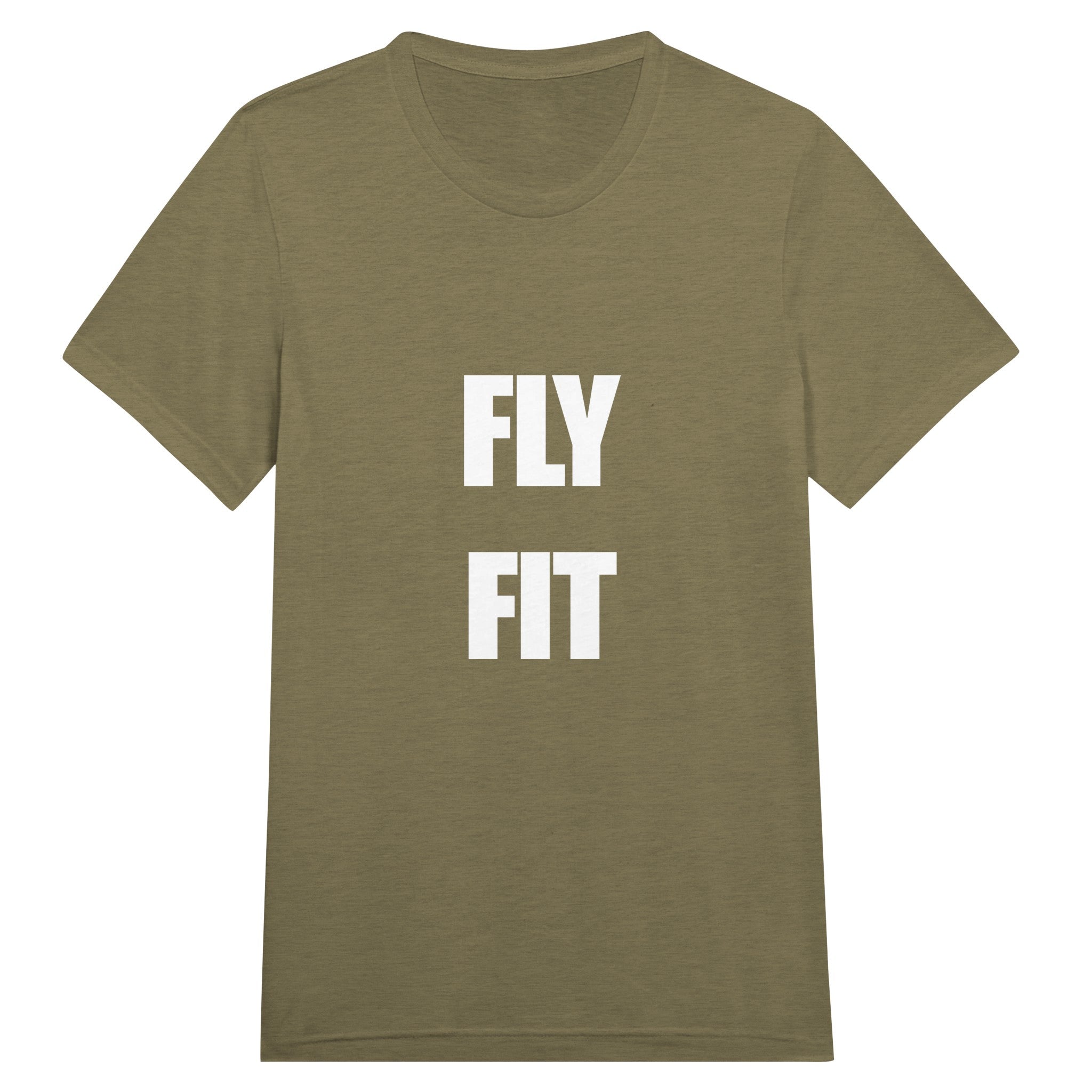 Fly Fit triblend crew tee in additional colorway — travel fitness tee, view 4