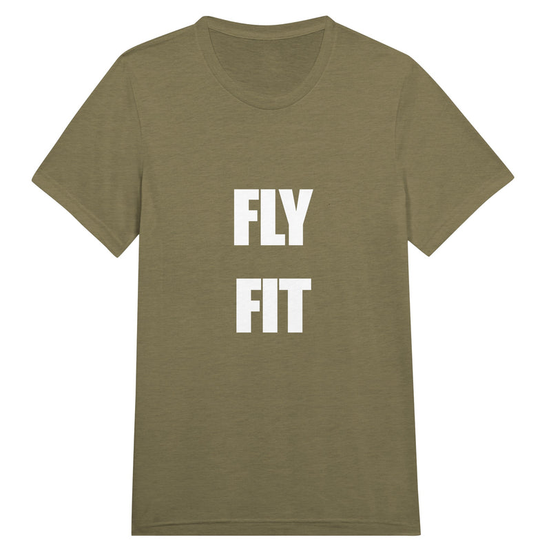 Fly Fit triblend crew tee in additional colorway — travel fitness tee, view 4