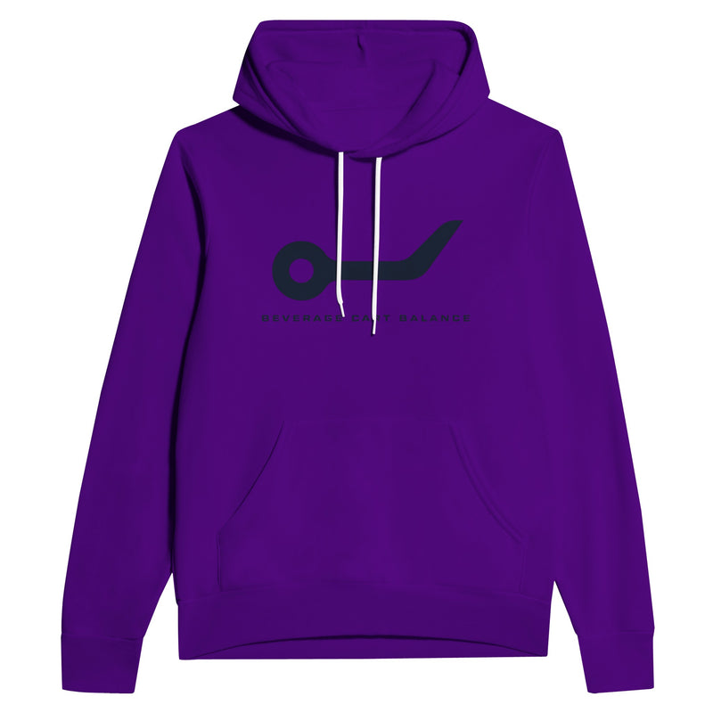 Beverage Cart Balance travel gym pullover hoodie by Dumbbells & Hotels