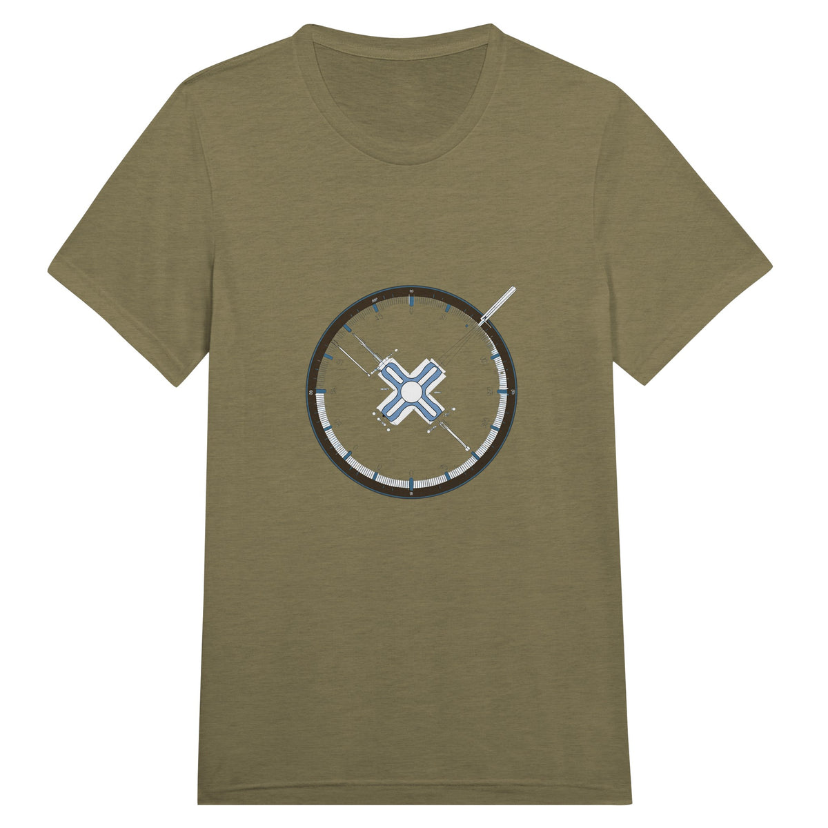 Flight-Tested Standard Tee | Dumbbells & Hotels - Flight-Tested Standard design, tee product photo