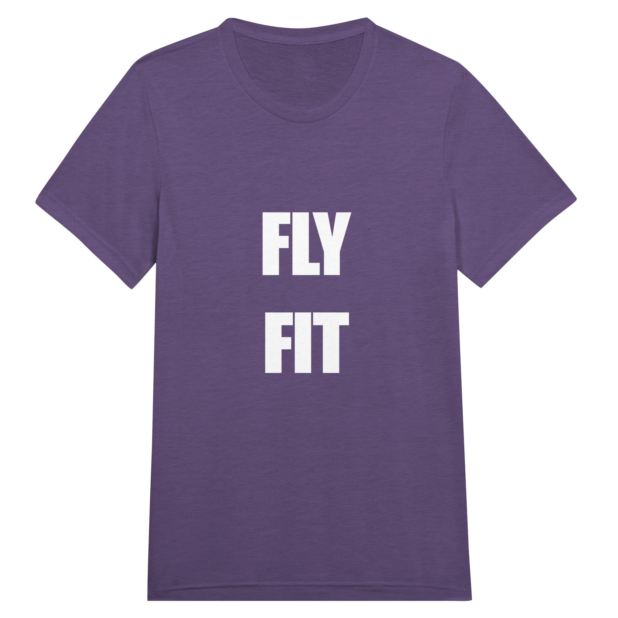 Fly Fit triblend crew tee in additional colorway — travel fitness tee, view 7