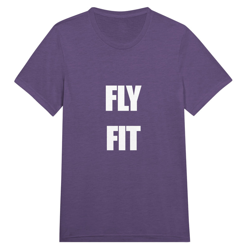 Fly Fit triblend crew tee in additional colorway — travel fitness tee, view 7