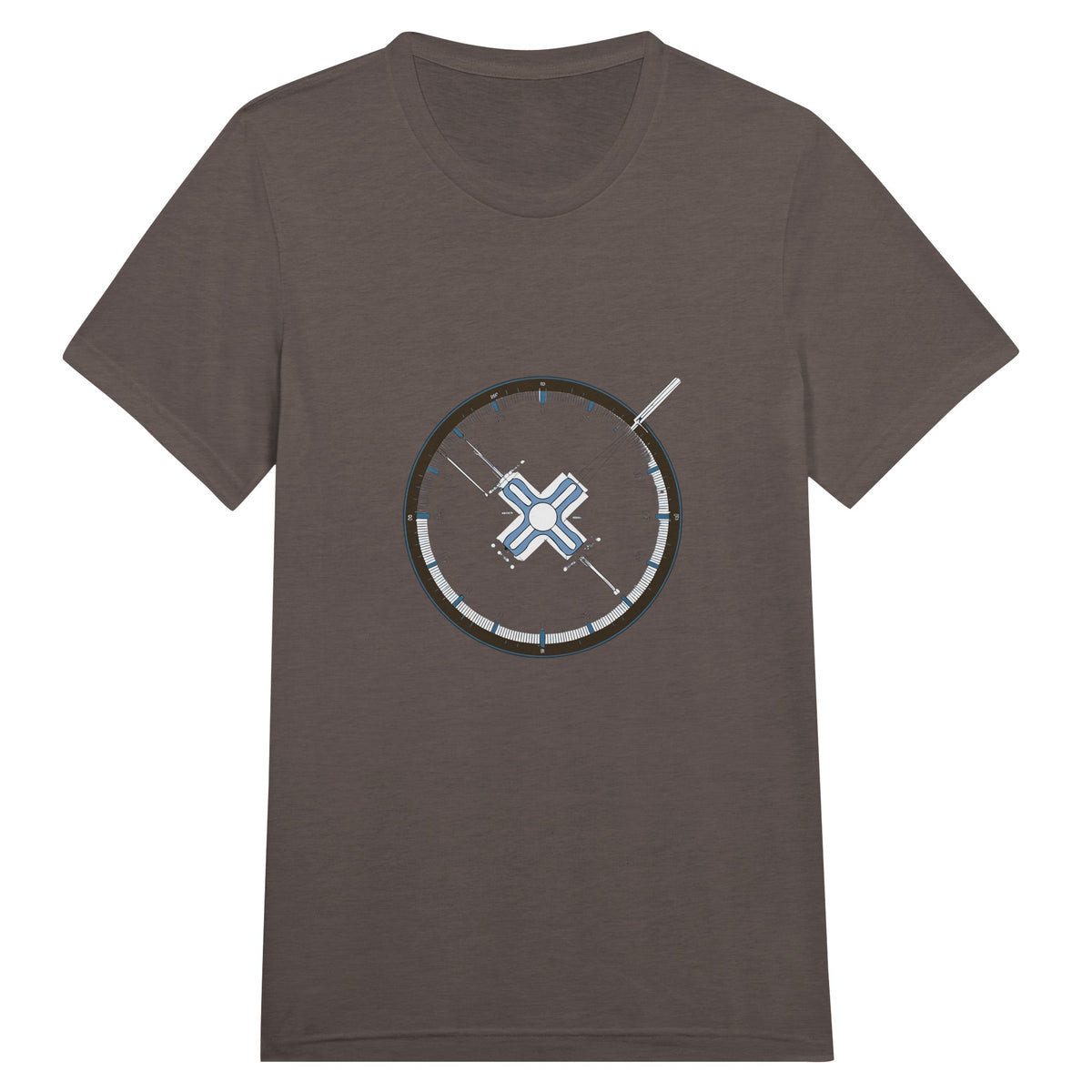 Flight-Tested Standard Tee | Dumbbells & Hotels - Flight-Tested Standard design, tee product photo