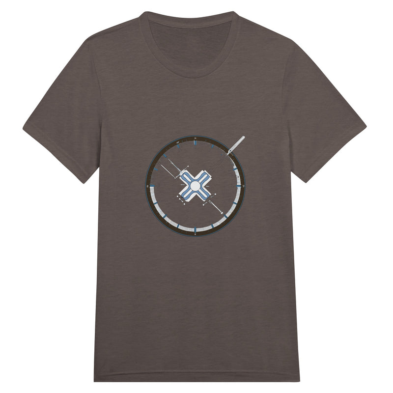 Flight-Tested Standard Tee | Dumbbells & Hotels - Flight-Tested Standard design, tee product photo