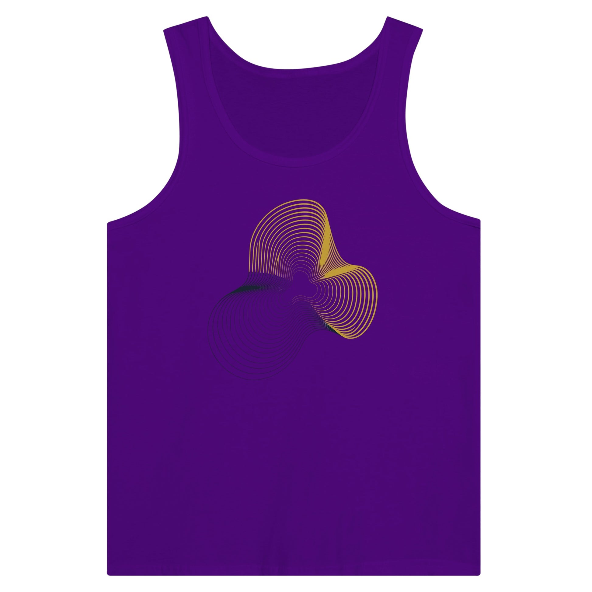 Carry-On Only. Excuses Left Behind. unisex workout tank — back view