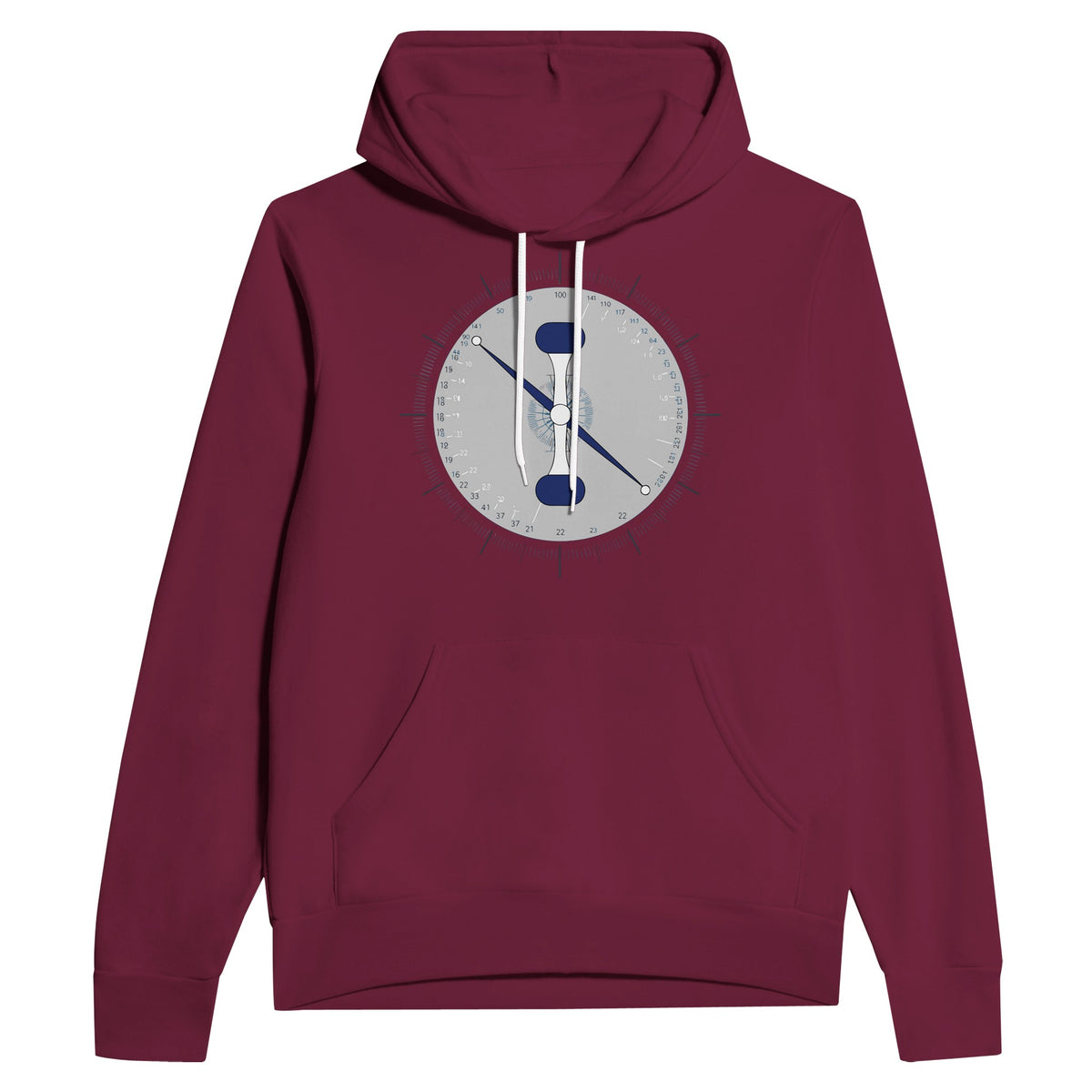 Taxi. Takeoff. Train. Hoodie | Dumbbells & Hotels - Taxi. Takeoff. Train. design, hoodie product photo