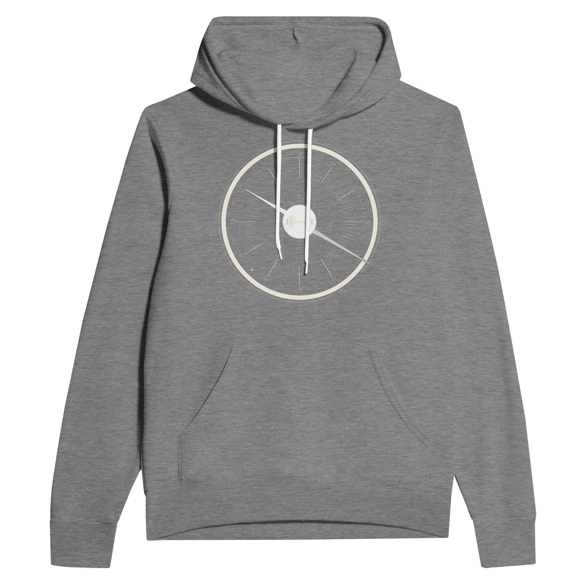 Bedside Manner Barbell Manner hoodie front view, Dumbbells and Hotels layover-ready layer