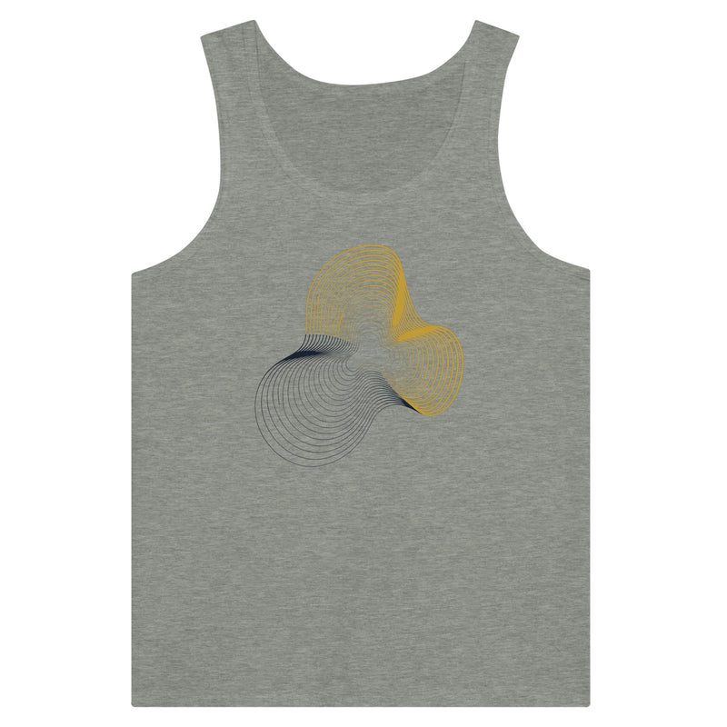 Carry-On Only. Excuses Left Behind. unisex workout tank — front view