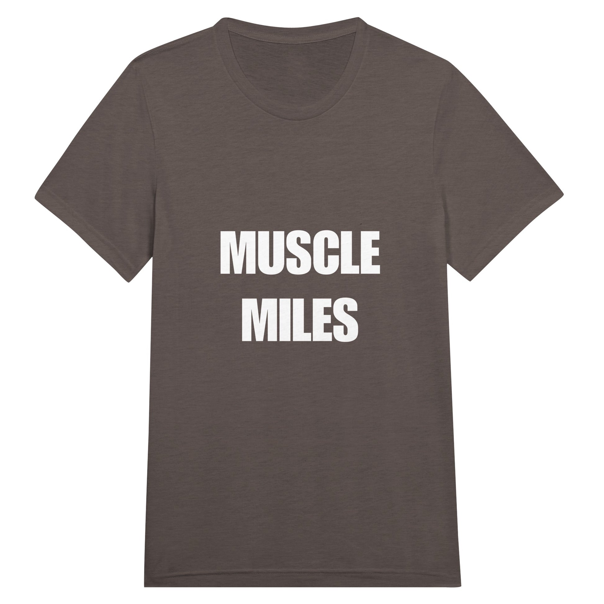Muscle Miles tee folded, packable travel fit