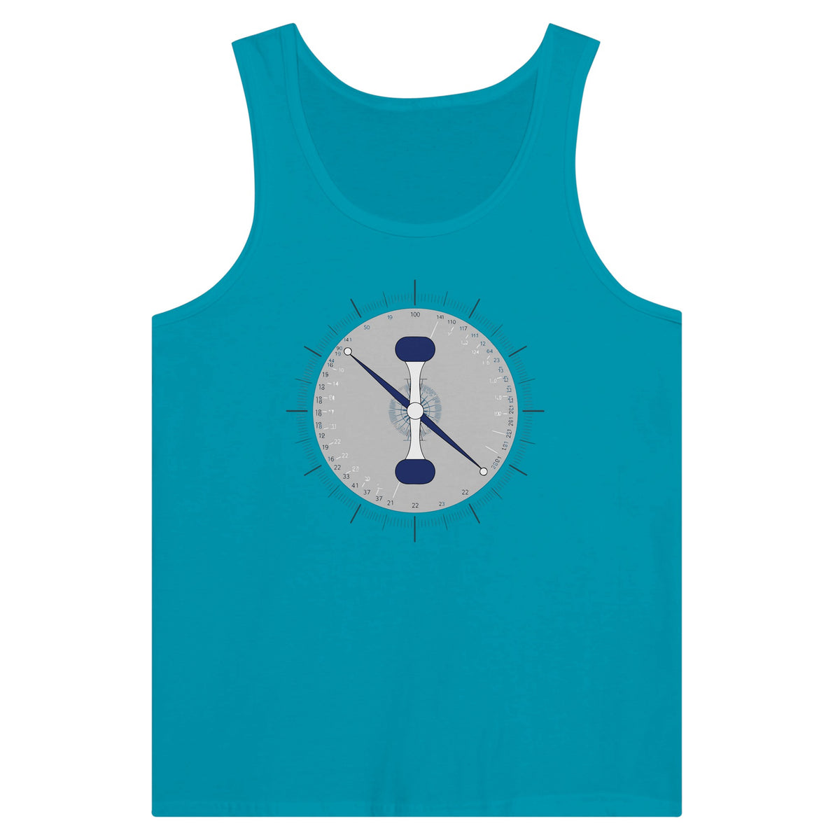 Teal Taxi. Takeoff. Train. Tank by Dumbbells & Hotels