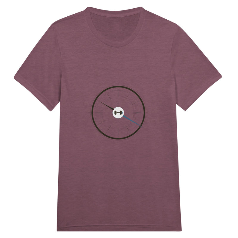 Model in the Bedside Manner Barbell Manner tee training between shifts