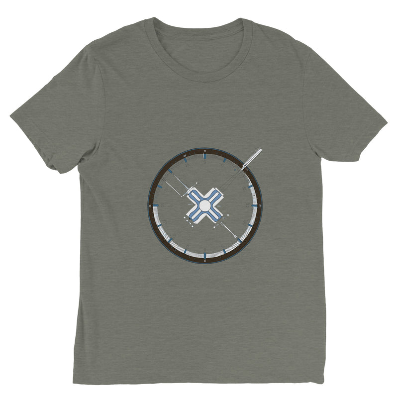 Flight-Tested Standard Tee | Dumbbells & Hotels - Flight-Tested Standard design, tee product photo