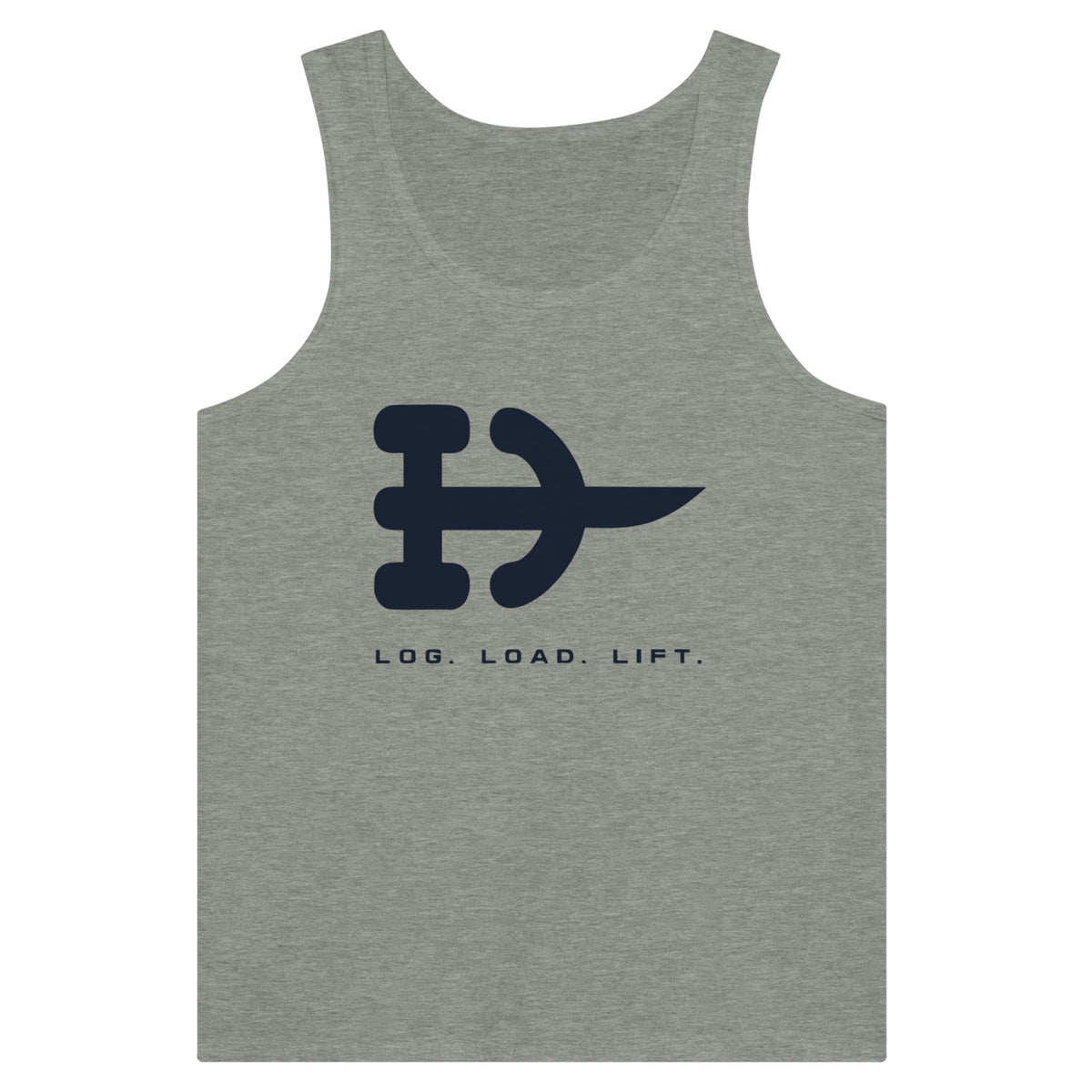 Log. Load. Lift. Tank | Dumbbells & Hotels - Log. Load. Lift. design, tank product photo