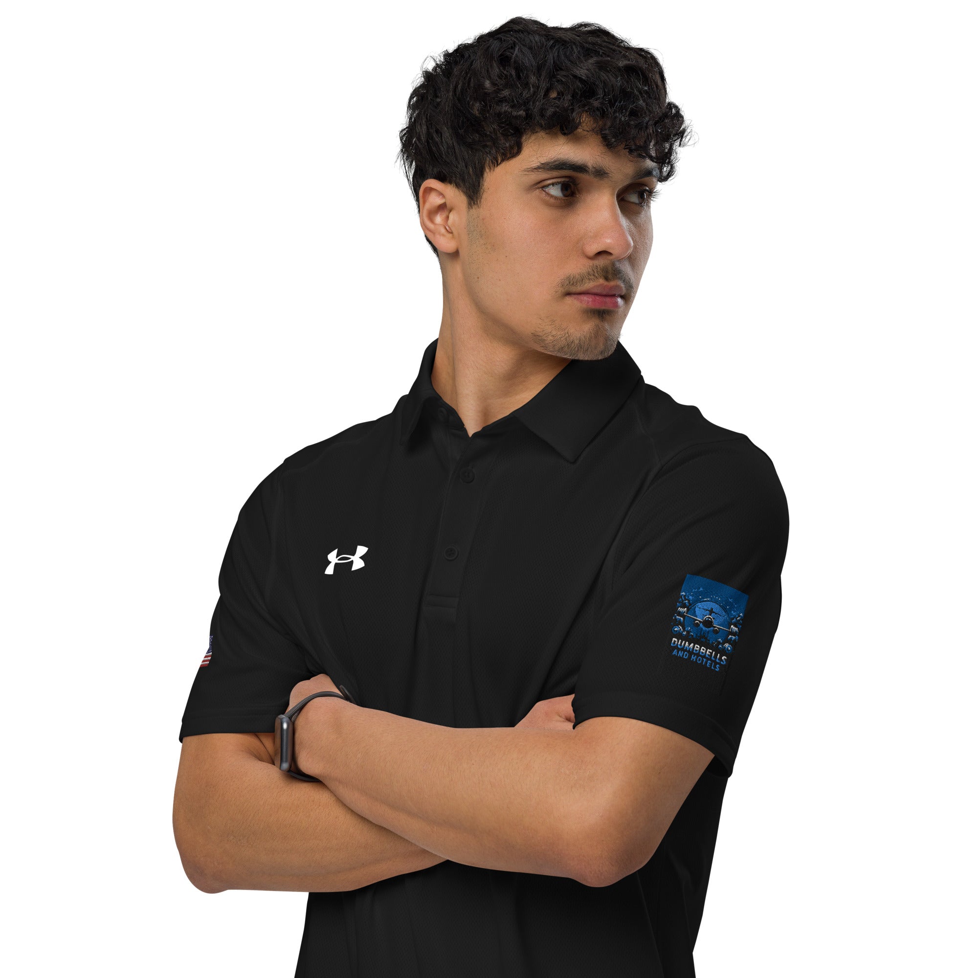 Under Armour® Men's Polo by Dumbbells and Hotels