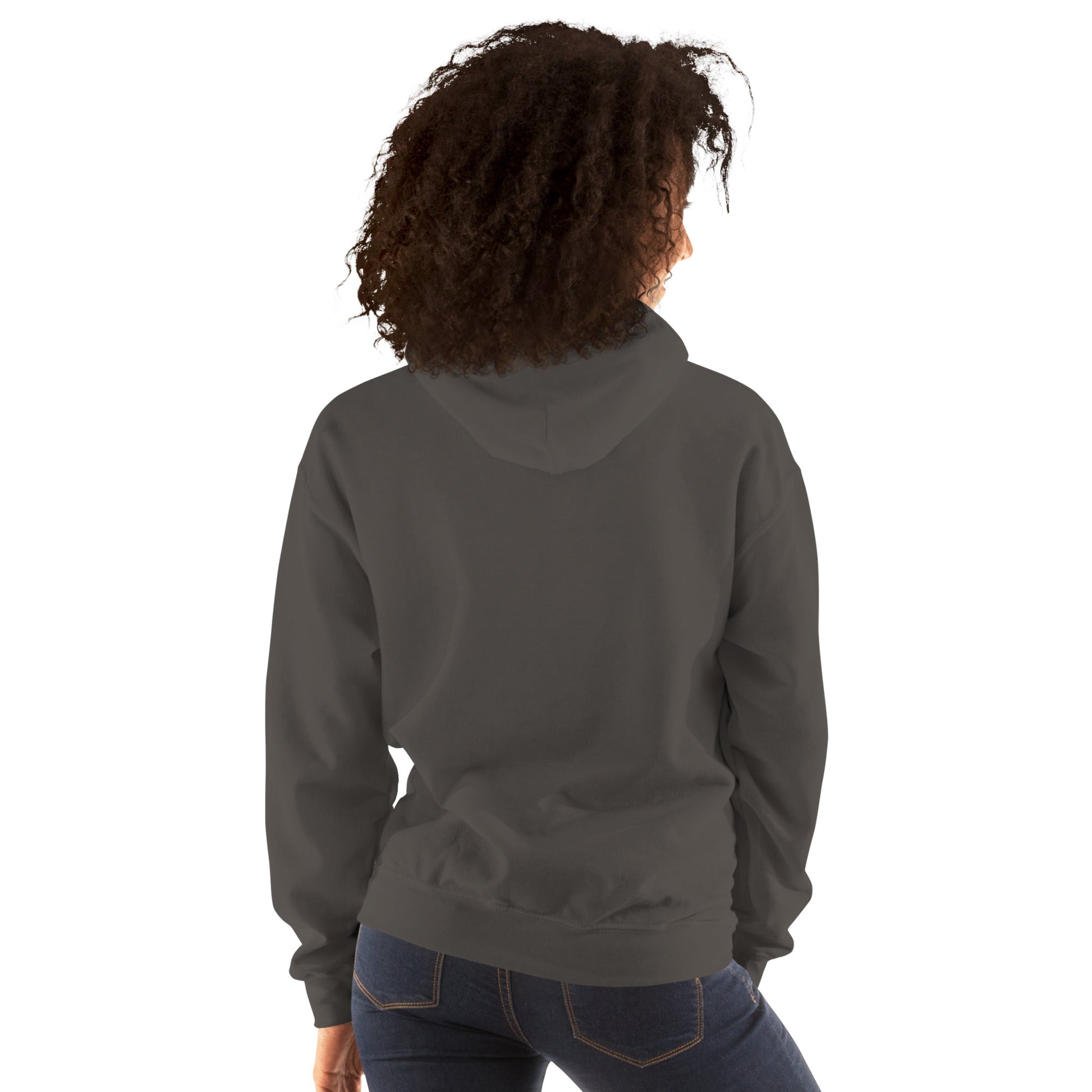 Nomad Strong Unisex Hoodie | Dumbbells & Hotels