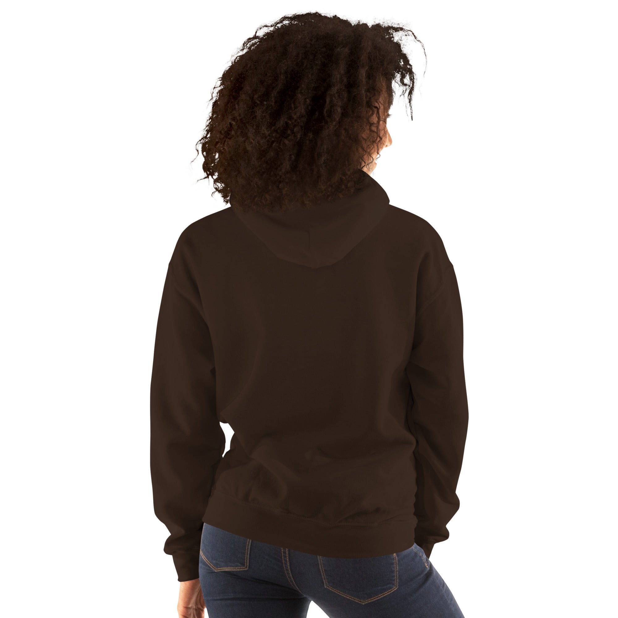Nomad Strong Unisex Hoodie | Dumbbells & Hotels