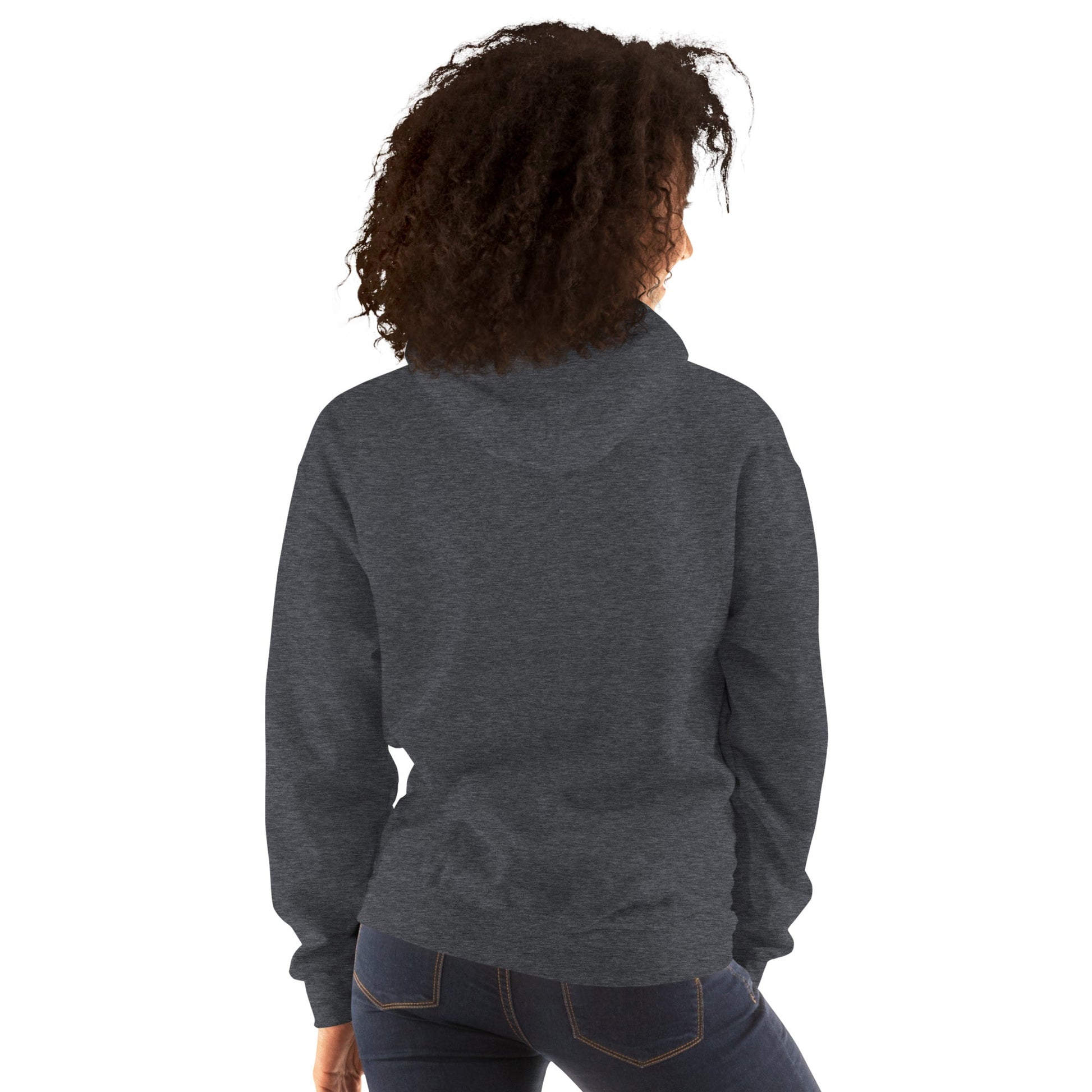 Nomad Strong Unisex Hoodie | Dumbbells & Hotels