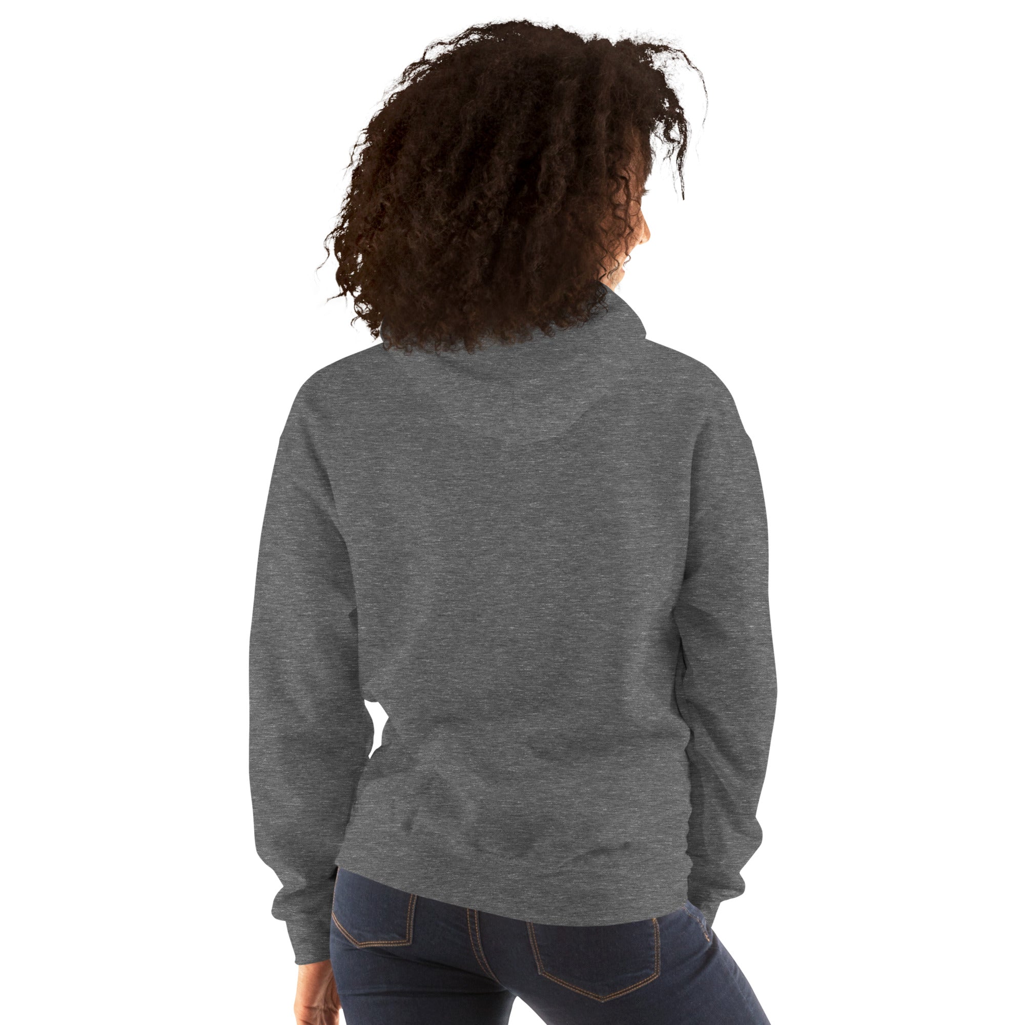 Nomad Strong Unisex Hoodie | Dumbbells & Hotels