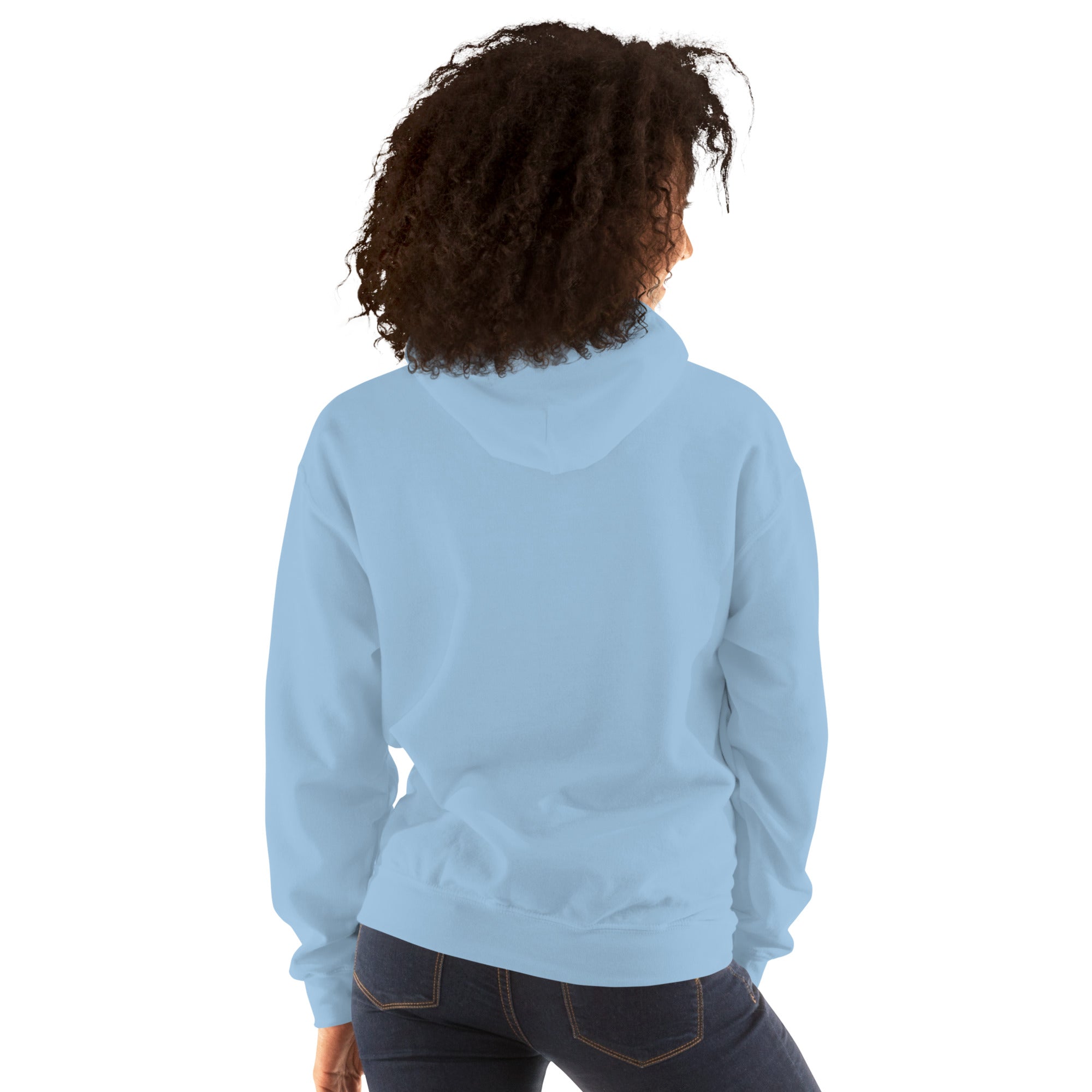 Nomad Strong Unisex Hoodie | Dumbbells & Hotels