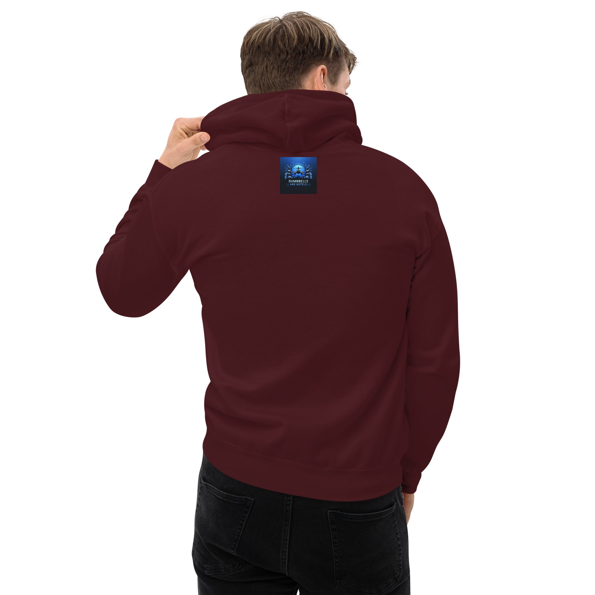 Jet Lag Won't Stop Me hoodie — Product mockup