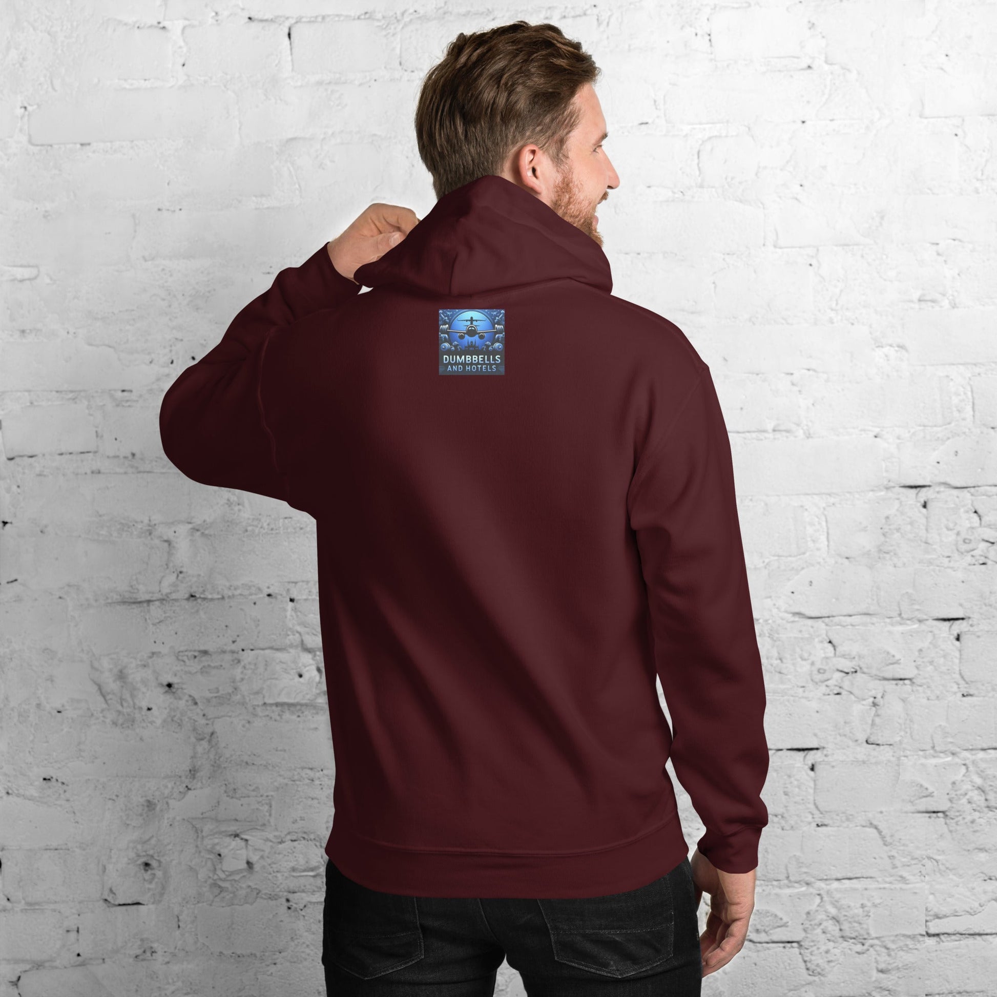 30,000 Foot Flex travel gym hoodie road warrior