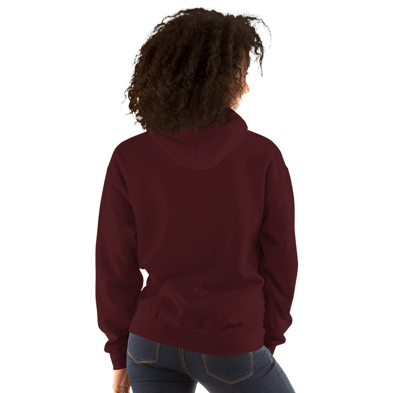 Nomad Strong Unisex Hoodie | Dumbbells & Hotels
