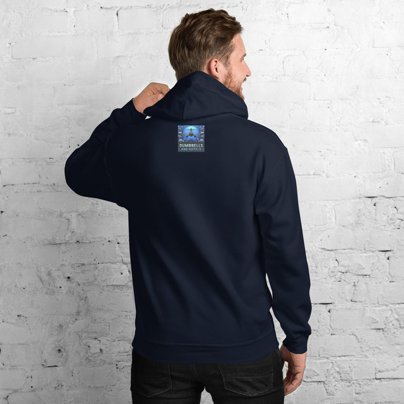 30,000 Foot Flex travel gym hoodie road warrior