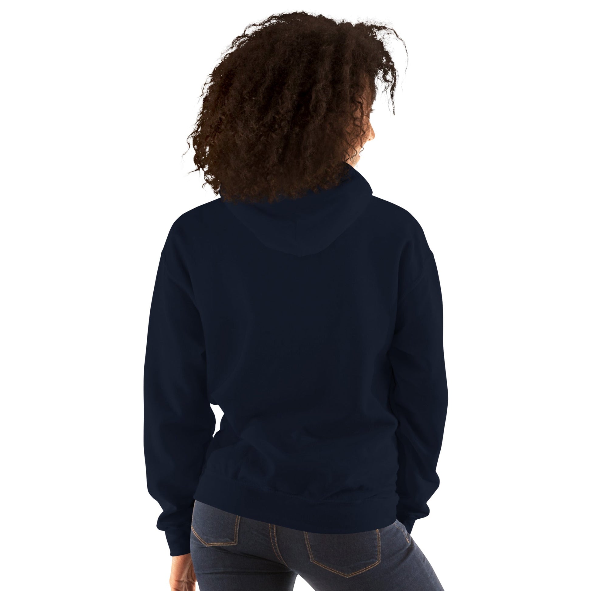 Nomad Strong Unisex Hoodie | Dumbbells & Hotels