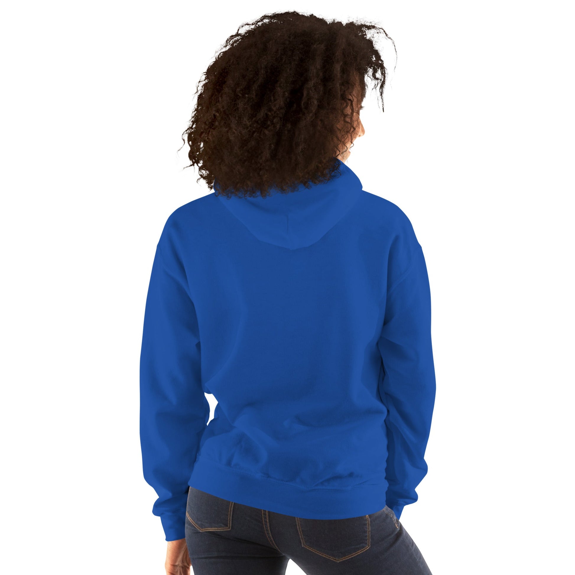 Nomad Strong Unisex Hoodie | Dumbbells & Hotels